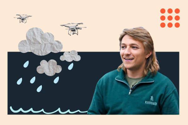 Meet the Founder Who Raised $6.3M to Literally Make It Rain